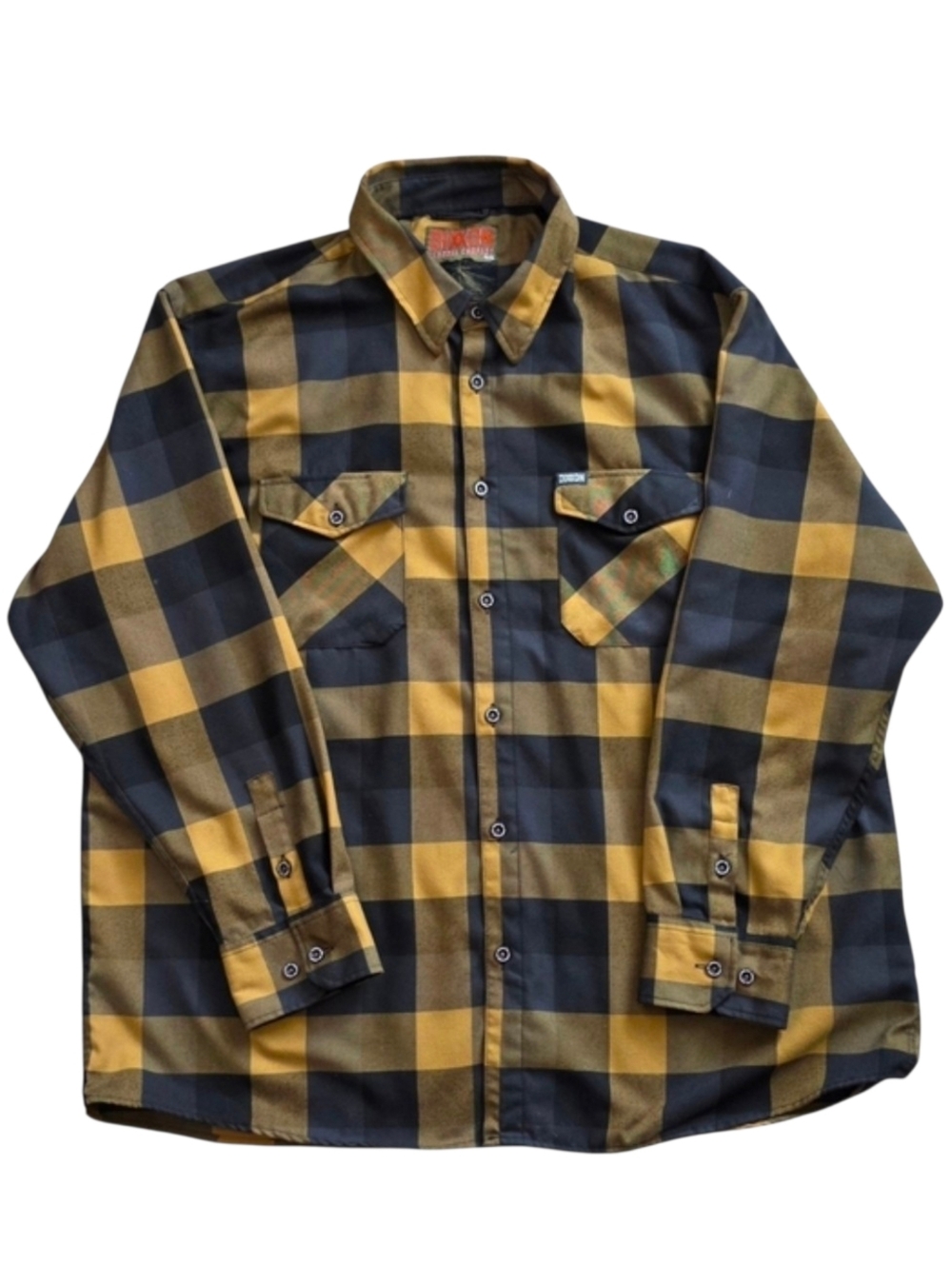 Dixxon Flannel 4XL Yellow and Black Limited Edition The Journey Flannel Shirt